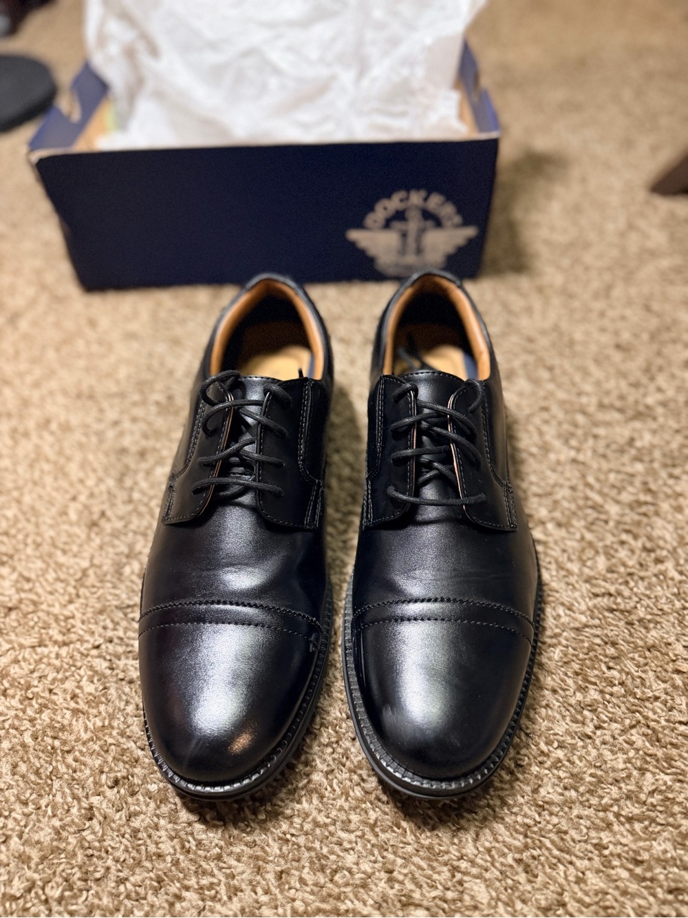 Dockers Garfield Dress Oxfords in black - Men’s 9